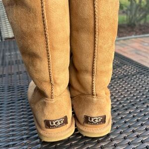 UGG Tall Suede Boots Size 6W